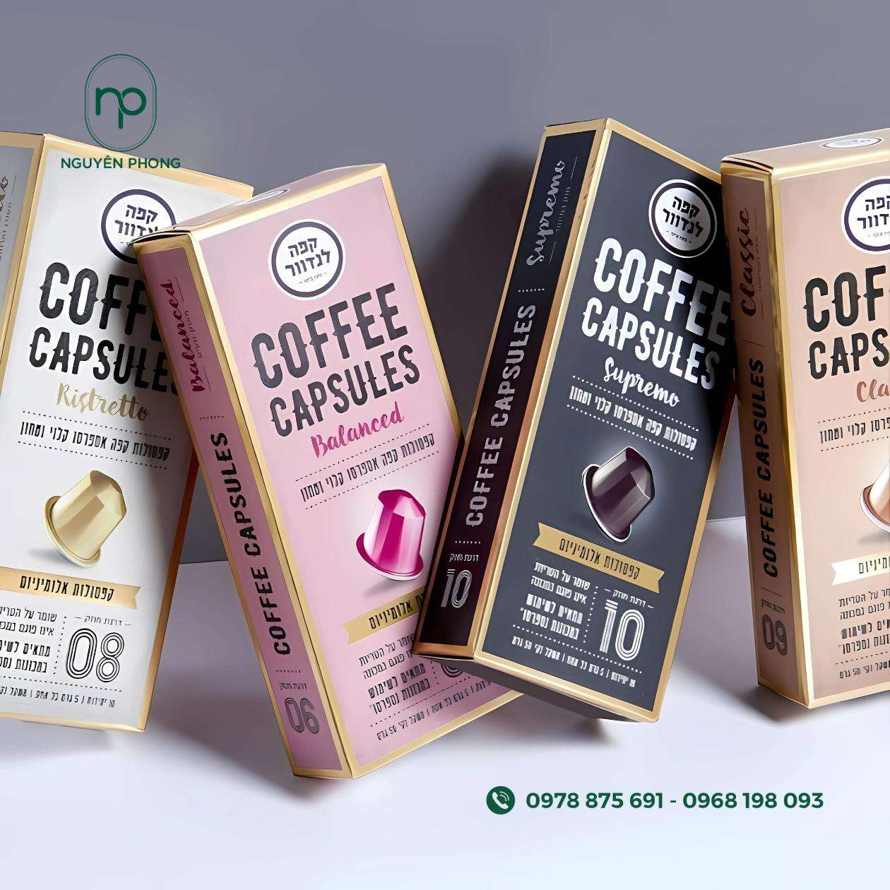 Mẫu hộp đựng cafe 